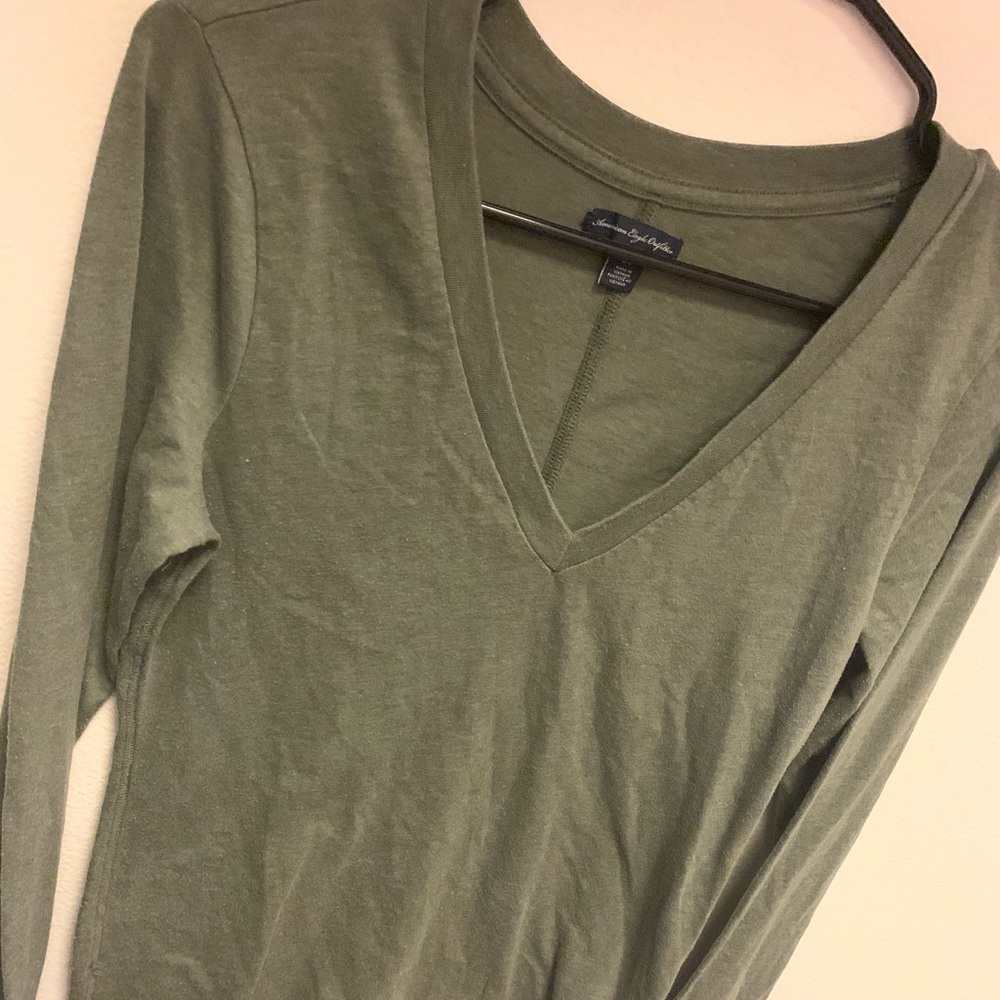 Long Sleeve V-neck
